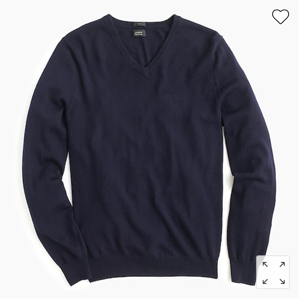 [SOLD OUT] NWOT J. Crew Slim Merino Wool V-neck Sweater